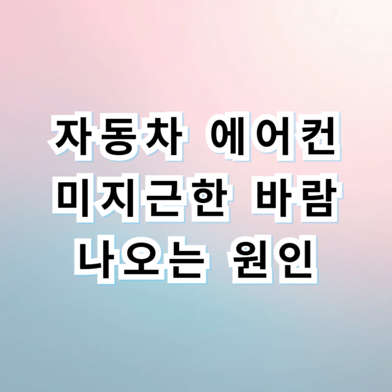 자동차 에어컨 미지근한 바람 나오는 원인! 악취 필터 교체 및 차급별 에어컨 가스 충전 비용....