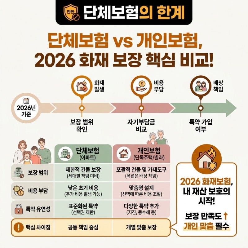 화재보험 보장내용, 직접 가입하고 겪어보니 결국 중요한 핵심은
