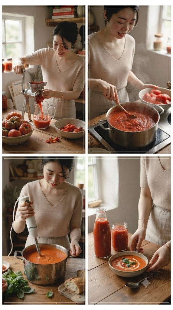 항암 토마토 조리법 토마토 효과 효능 퓨레 주스 스프 양파스프 레시피 추천