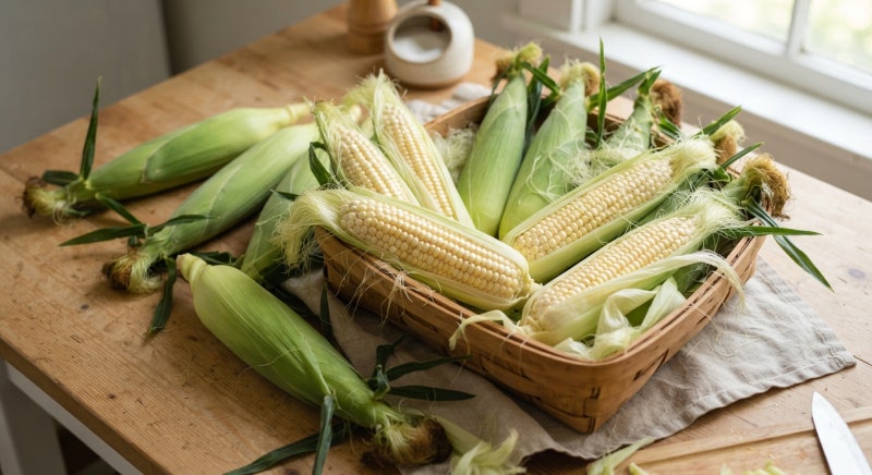 옥수수 삶는법, 오래 끓일수록 맛있다는 건 착각?