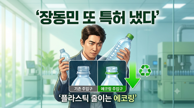 장동민 또 해냈다…동원F&B가 선택한 페트병 특허의 정체