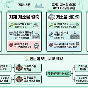 독거미 저소음바다축(블루축)/프리플로우 저소음디딤돌축/그루브스톤 저소음갈축 타건감 비....