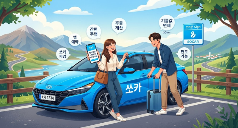 쏘카 이용요금 총정리! (계정별 예상 비용/기름값/결제방법/꿀팁까지)