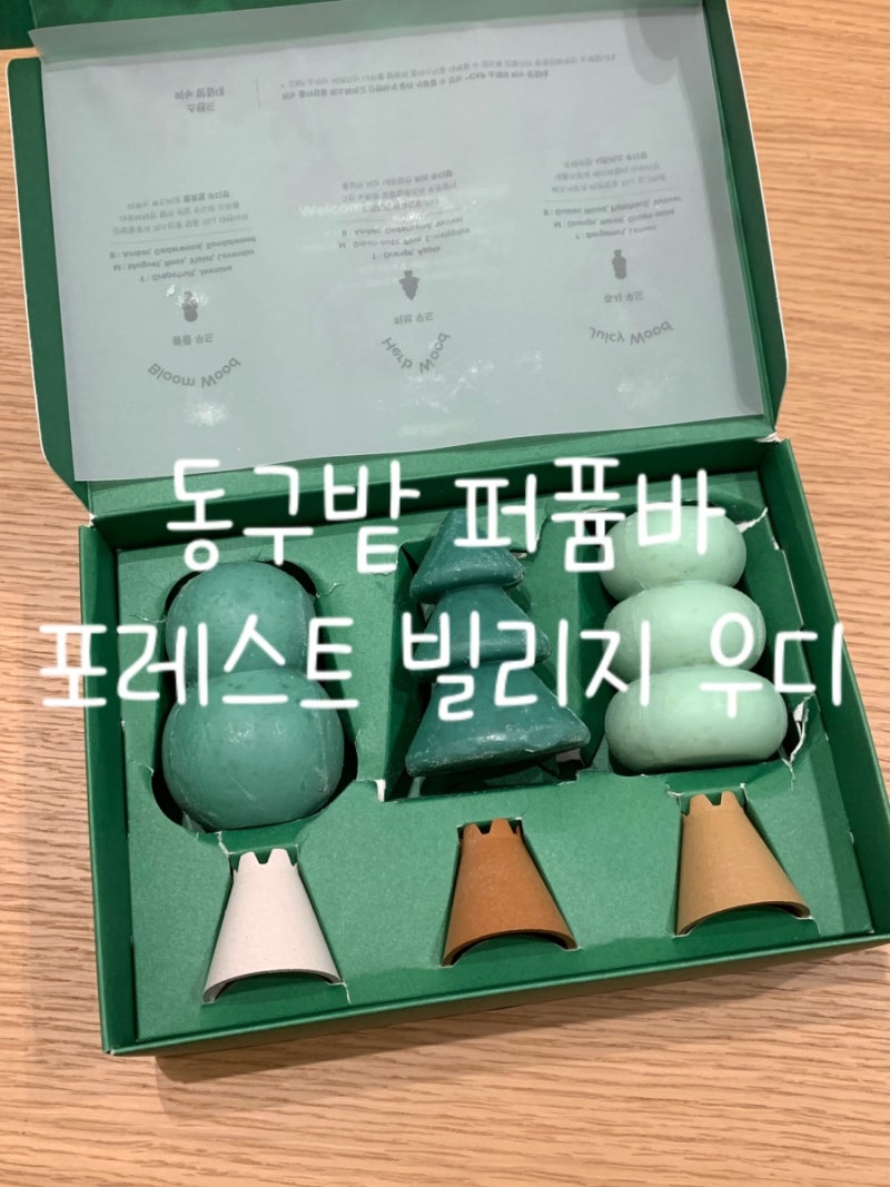 집들이 선물 ㅣ 동구밭 | 포레스트 빌리지 우디 퍼퓸바 세트 집들이 선물받은 후기