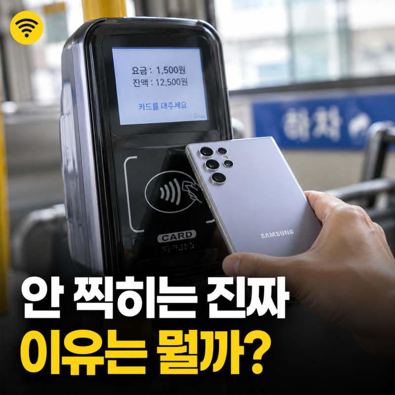 삼성페이 교통카드 등록 방법 갤럭시 NFC 설정 사용법