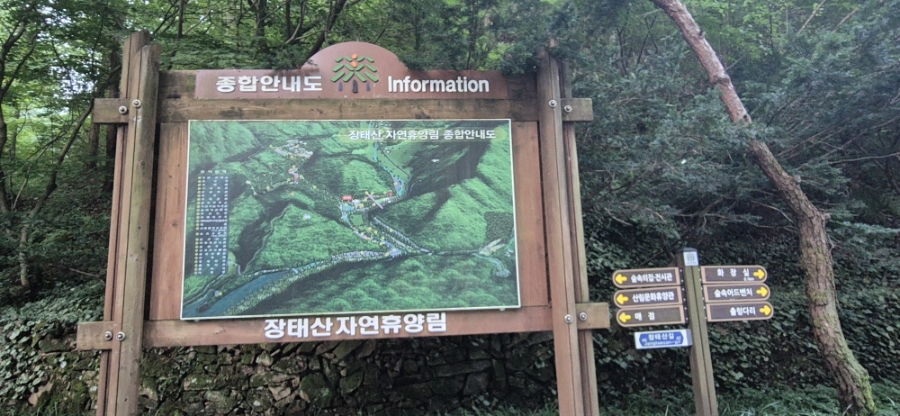 장태산 자연휴양림 야영장 사진 3