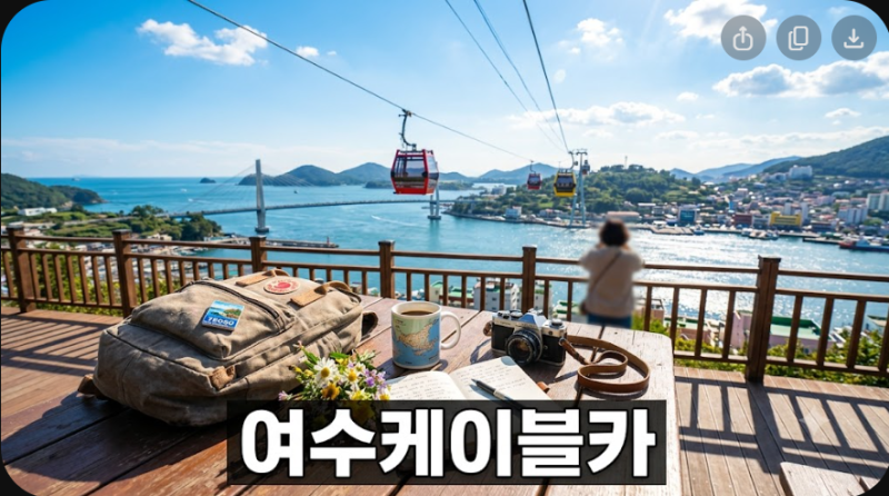 여수해상케이블카 완벽 공략: 동선부터 주차 꿀팁까지
