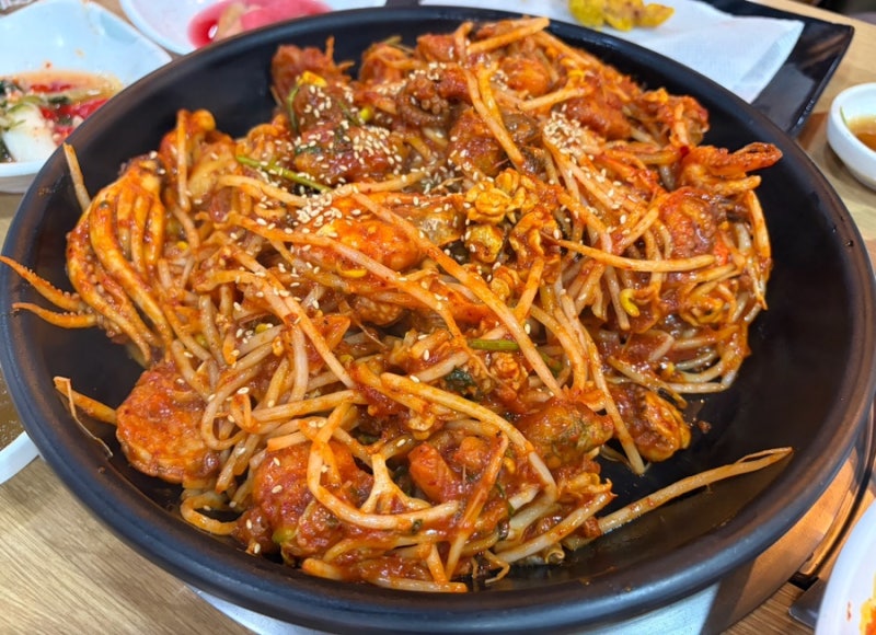 수원 인계동 해물찜 맛집 마라도해물탕&찜 수원본점 내돈내산 후기 | 가족 외식·주차 정보