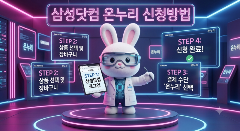 [정보] 삼성닷컴 온누리 신청방법 놓치지 마세요