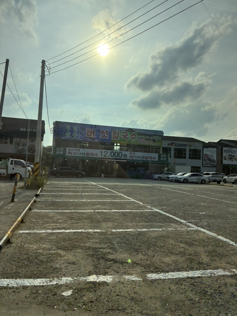 청년농부 버섯칼국수 용인 사진 2