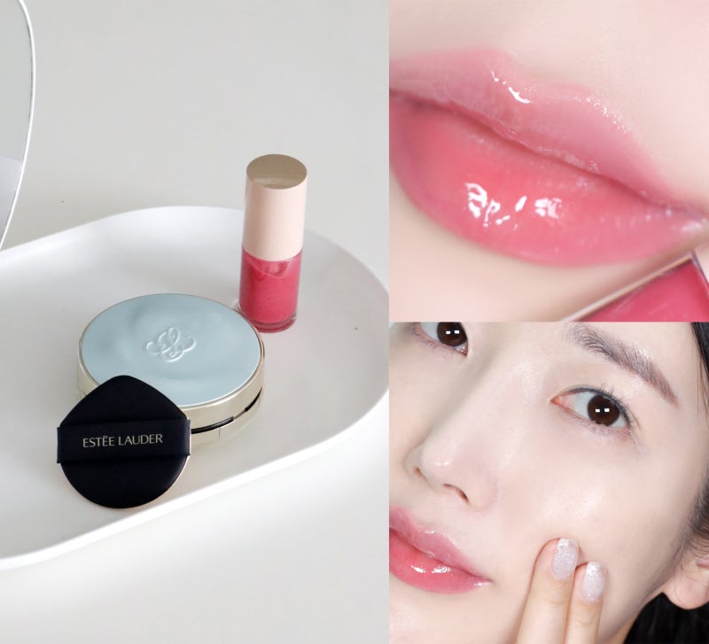 에스티 로더 NEW 더블 웨어 스킨 핏 쿠션 & 젤리 글로우 오일 (카카오톡 선물하기)
