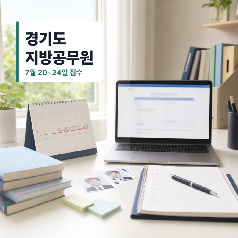 2026 경기도 지방공무원 시험 7월 20~24일 접수: 일정·방법