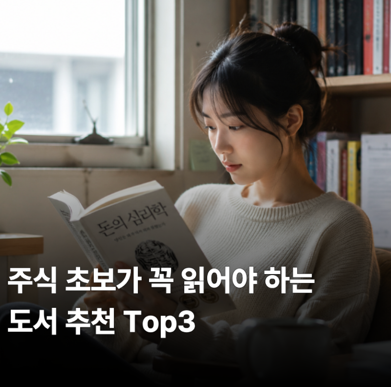 주식 초보가 꼭 읽어야 하는 도서 추천 Top3