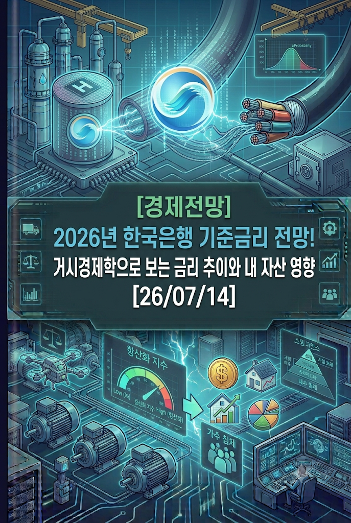 [경제전망] 2026년 한국은행 기준금리 전망! 거시경제학으로 보는 금리 추이와 내 자산 영향[26....