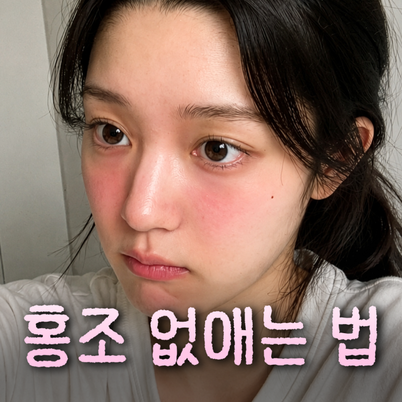 얼굴 홍조 없애는법(원인부터 레이저 치료까지 총정리)