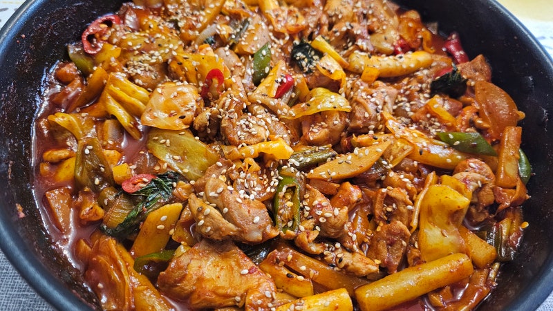 류수영 스타일 닭갈비 황금 레시피