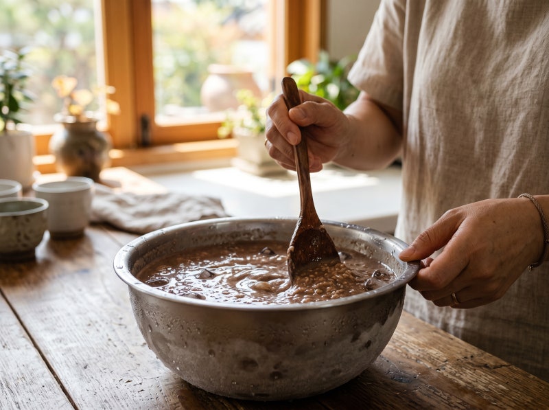 오늘처럼 푹푹 찌는 날씨에 옛날 미숫가루 생각 많이 나죠, 설탕 비율 하나로 인생 맛집 찾은....