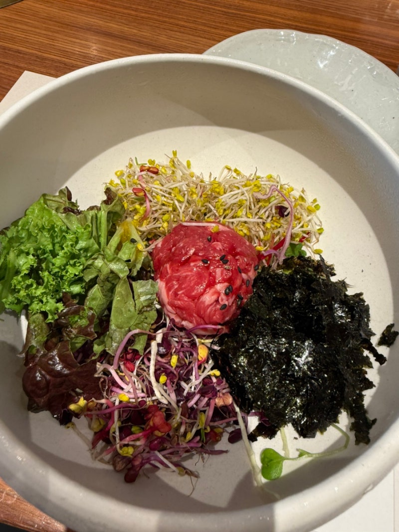 인스파이어 호텔 시그니처 레스토랑, 육회비빔밥 맛집인 송추가마골 위치&점심특선
