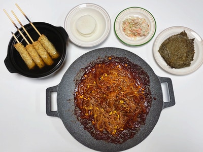 청춘불판 무뼈 국물 닭발 밀키트 & 삼진 어묵 홈술 내돈내산 후기️