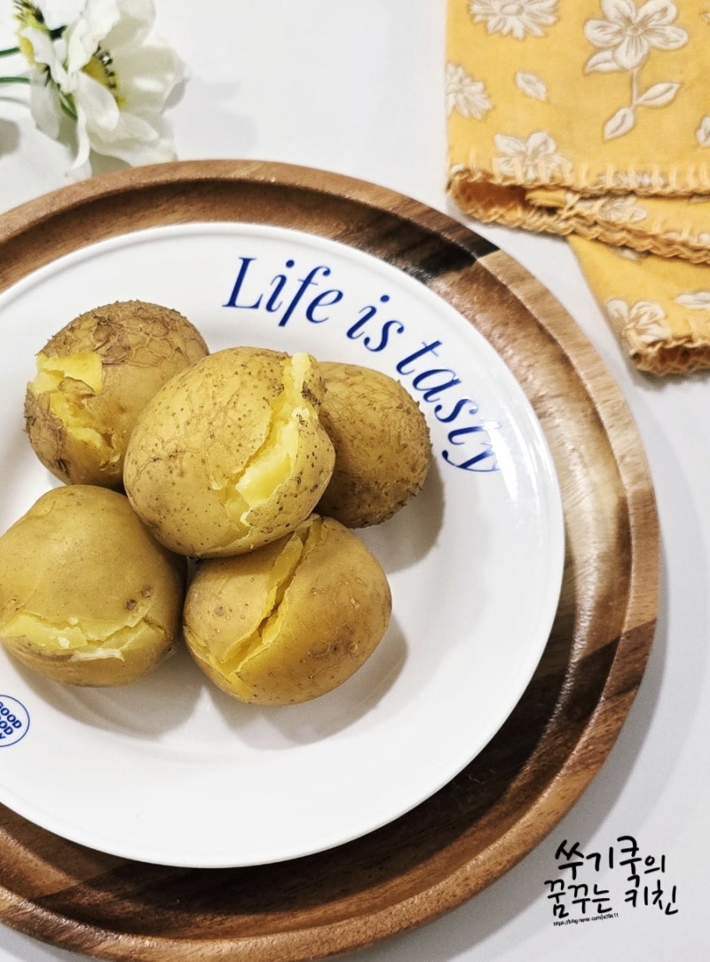 전기밥솥 감자 삶는 법 포슬포슬 맛있게 삶는 초간단 비법