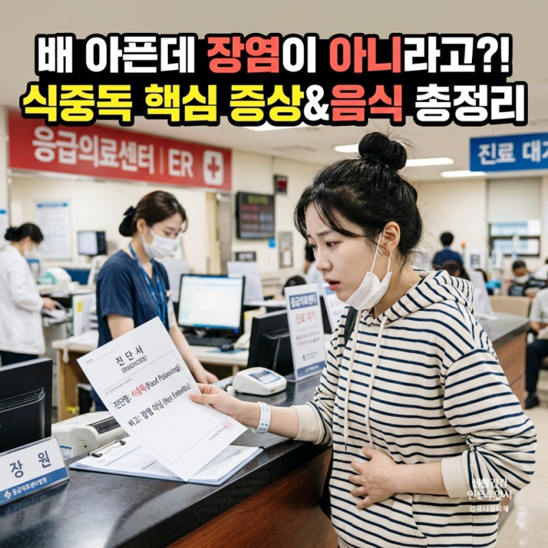 장염아닌 식중독 증상? 식중독 잠복기, 회복기간, 먹어도 되는 음식 총정리