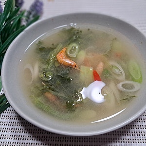 여름반찬  호박잎 된장국 끓이는법 호박잎요리