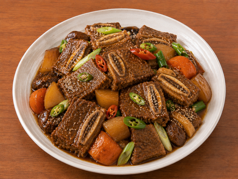 달콤짭조름한 LA갈비찜 황금레시피
