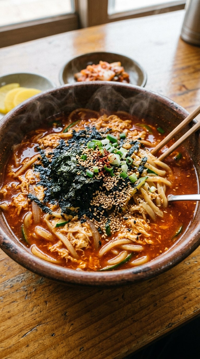 백종원 장칼국수 끓이는법 텁텁함 없이 시원하고 칼칼한 고추장칼국수 황금레시피
