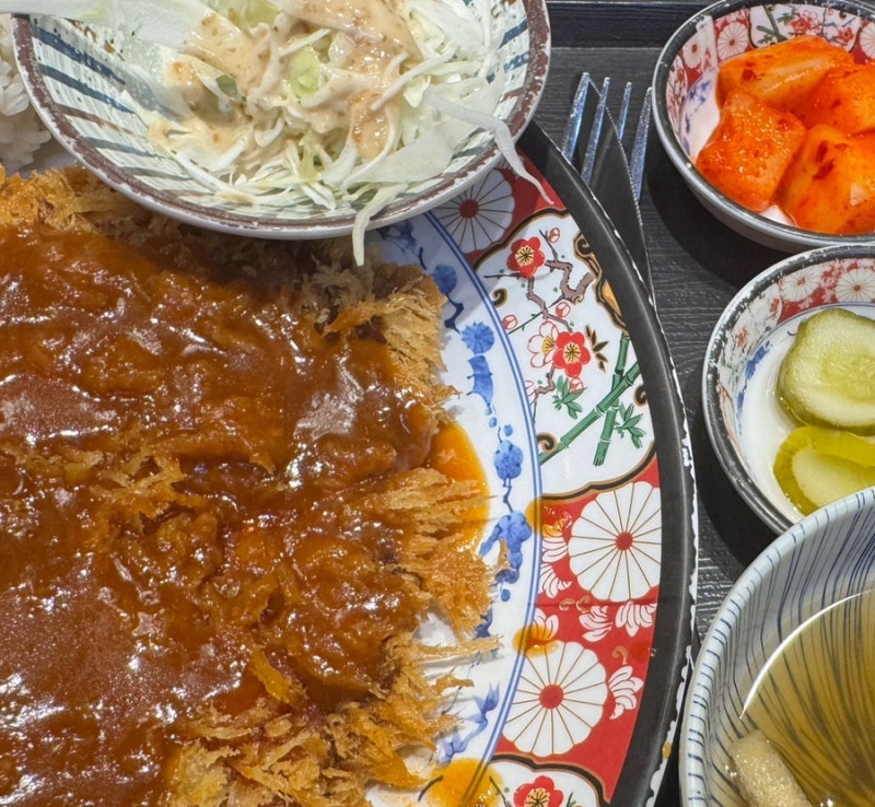 동부산 롯데프리미엄아울렛 맛집 미스카츠, 아기랑 먹기 좋은 돈까스 후기