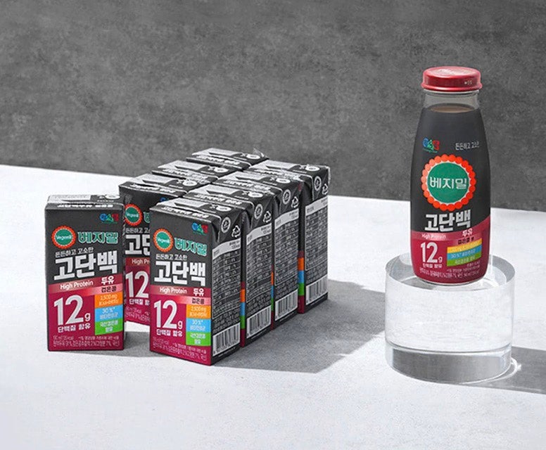 베지밀 고단백 두유 검은콩, 간편하게 챙기는 단백질
