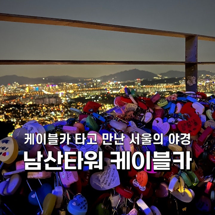 초등학생 자녀와 서울 남산타워 케이블카 왕복 이용 후기, 서울 야경 명소 제대로 즐기기