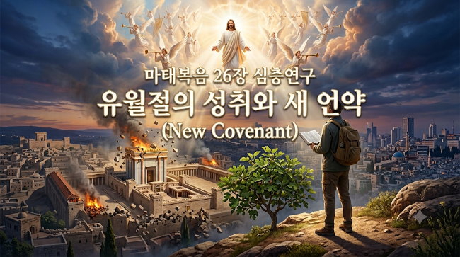 마태복음 26장 예수 성찬식, 겟세마네 동산의 고뇌와 순종 : 유월절 언약과 성취 신학 연구