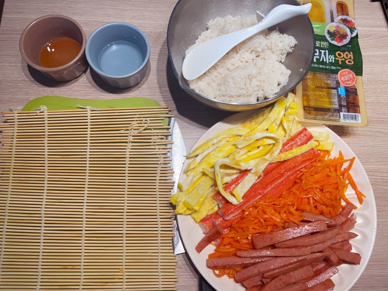 코스트코 추천 밀키트! 고메 중화짬뽕으로 김밥 한 끼 완성