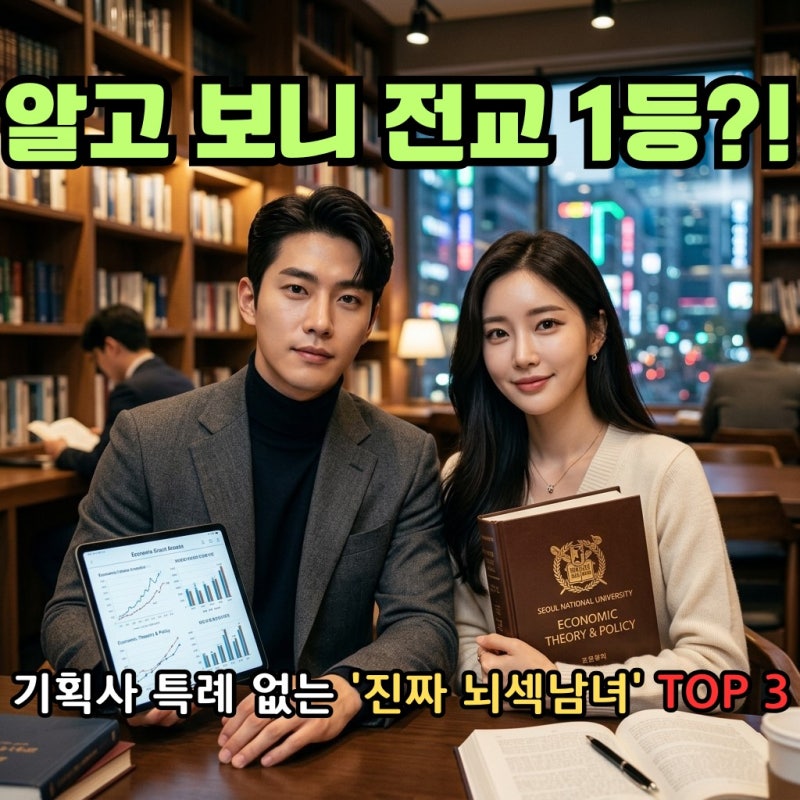 전교 1등 연예인 TOP 3, 서강대 서울대 출신 톱스타들의 반전 학벌과 정시 수능 대박 공부법 총....