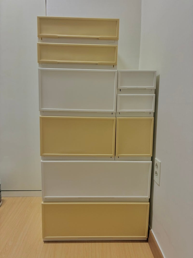 [내돈내산후기] 씨밀렉스 래폴드 모듈 서랍장 1인 가구는 어떻게 활용하는지 궁금하다면! (600....