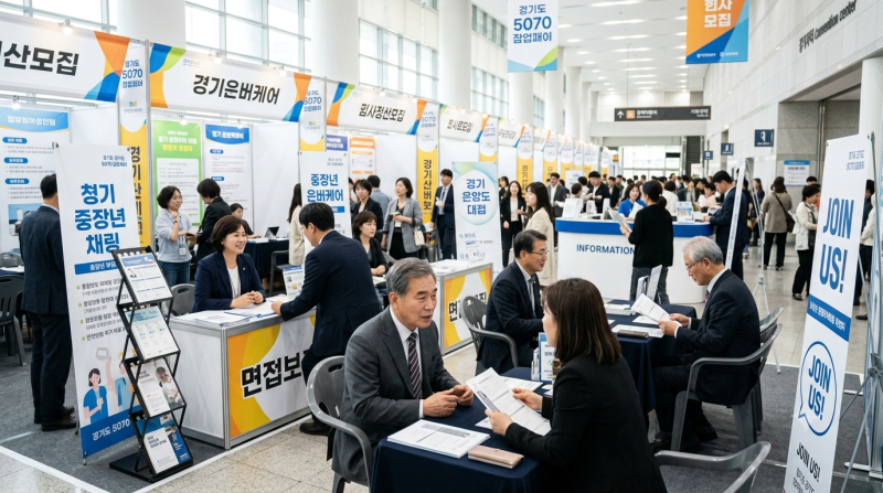 2026 경기도 5070 일자리박람회 개최! 중장년 재취업 기회 총정리