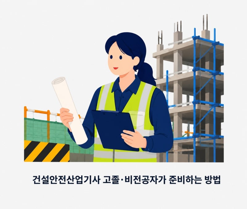 건설안전산업기사 응시자격 총정리, 고졸·비전공자가 준비하는 방법