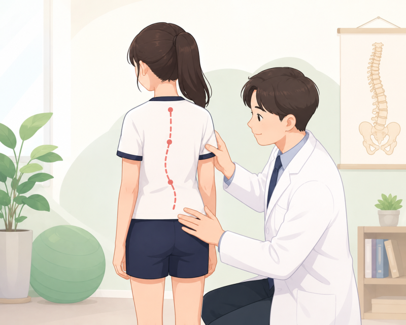 [일산 함소아/일산 함소아한의원] 청소년 척추측만증 어떻게 해야 하나요?
