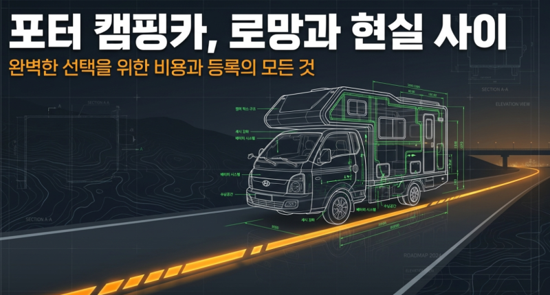 현대 포터 캠핑카 등록 전 차고지 증명부터, 2026년 확인 순서