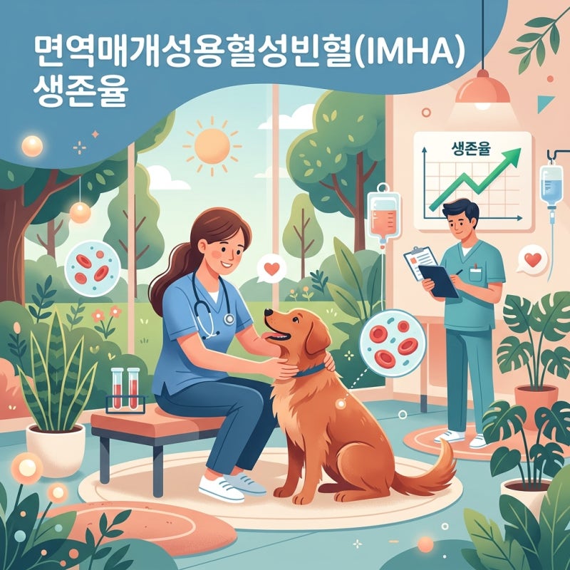 면역매개성용혈성빈혈(IMHA) 생존율과 치료 과정, 보호자가 꼭 알아야 할 정보