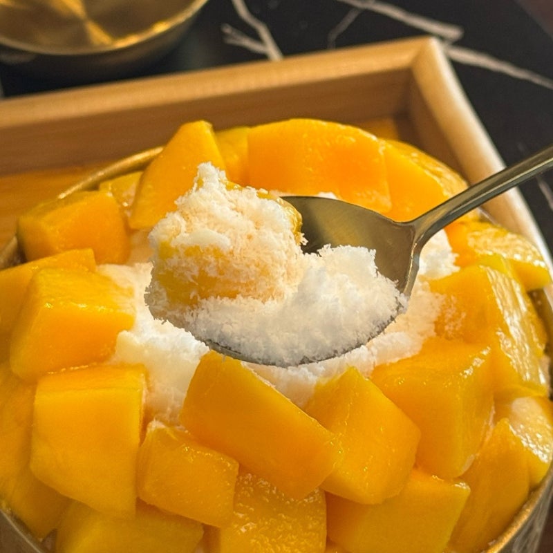 제주 서귀포 애플망고빙수 맛집｜애플망고포레 솔직후기