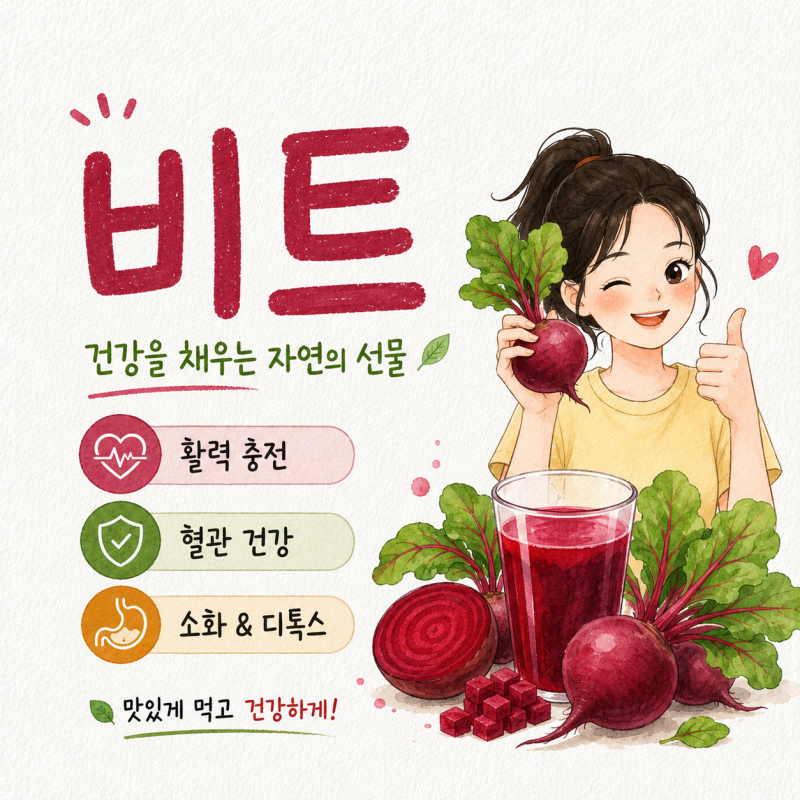 비트 효능과 올바른 섭취 방법, 일상에서 건강하게 즐기는 기준 알아보기