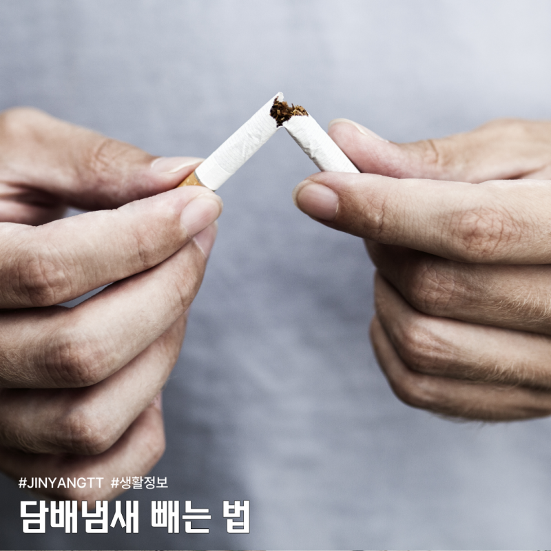 담배냄새 빼는 법, 벽에 밴 냄새 퇴치 대작전!