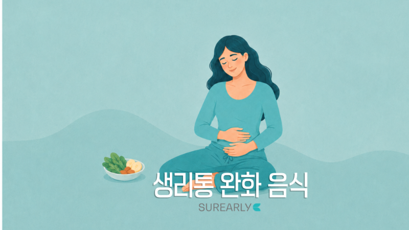 생리통 완화 음식 추천, 증상별 관리법