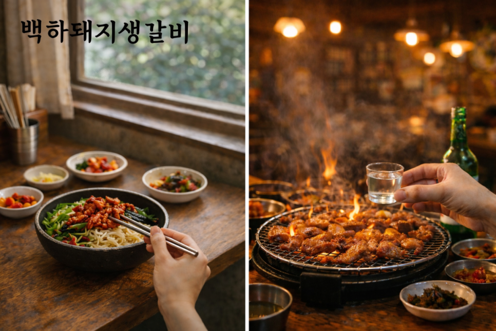 백하돼지생갈비 사진 4