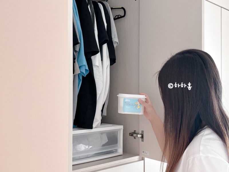 여름철 옷장습기제거제 스카트 스머프 에디션 습기제거제 후기