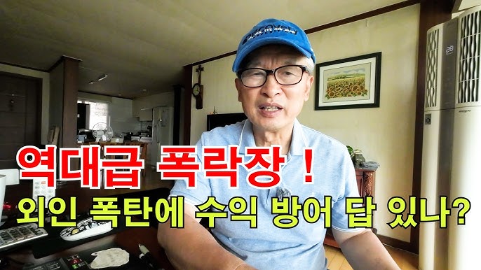 [대폭락] 외인은 던지고 개인은 겨우 받고, 이제 예금이자 수익만 남았습니다(하락장 생존기)