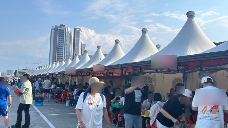 속초 동명항 오징어난전 2차는 영금정 포차거리 (feat. 겨울 양미리)