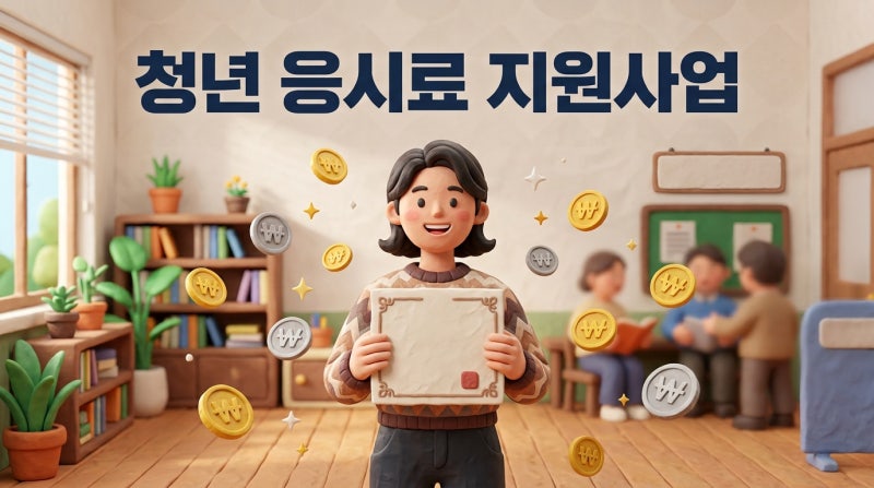 경기청년 역량강화 기회지원, 미취업 청년 응시료 최대 30만원 지원받는 방법