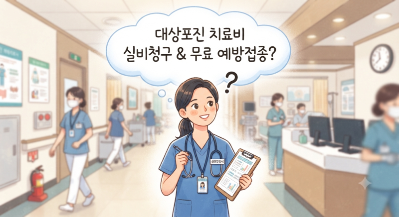대상포진 치료비 실비청구 서류 팁! 2026년 무료 예방접종 및 비용 지원 조건 총정리